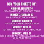 when is the princess margaret lottery draw